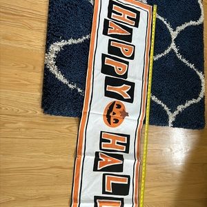 Pottery, barn, kids canvas Happy Halloween banner. Excellent condition